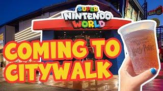 Super Nintendo World Store, Butterbeer & More Coming To Universal Orlando Citywalk!