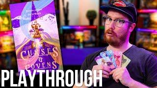 1 V All, Witches Are The Good Guys? Curses and Covens  Boardgame Playthrough