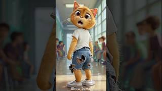The Most Awkward Moment This Adorable Kitten Will Never Forget!#aicat #catstory @YouTube #500subs