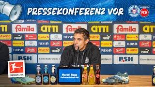 Die Pressekonferenz vor dem Heimspiel gegen den 1. FC Heidenheim ️ | #KSVFCH