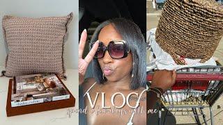 VLOG|HOMEGOODS GOT THE GOODS!! NEW LIVING ROOM & BATHROOM DECOR, COOKING CLEANING &MORE| JENNY JACKS