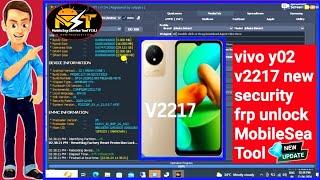 vivo Y02 v2217 frp unlock MobileSea Tool / vivo Y02 frp bypass android 12 MobileSea Tool MST Y02 frp