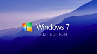 Introducing Windows 7 2021 Edition Concept by Addy Visuals