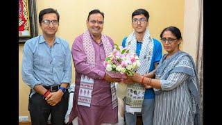 NEET Topper ने CM Bhajanlal Sharma से मुलाकात कर लिया आशीर्वाद | Mahesh Keswani | Rajasthan