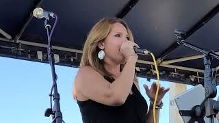 The Mike Dalton Band's Amy Hariegel sings Ex's & Oh's  @ Wharfside Patio 11-8-20