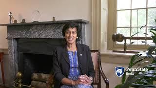 New Chancellor Radha Pyati welcomes students to Penn State Berks for fall semester!