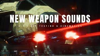 4.1.1 NEW Ship Weapon Sound & QT To Ships After 8 Hours: WOW & WOW! | Star Citizen PTU Updates