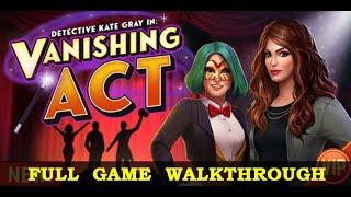 AE Mysteries - Vanishing Act FULL Game Walkthrough [HaikuGames]