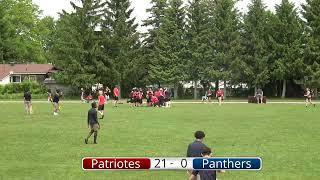 St Joseph's Panthers vs La Citadelle Patriotes Varsity Girls' Football