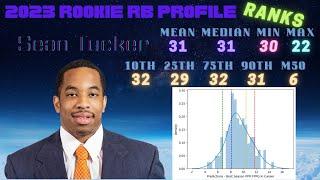 Machine Learning RB Model | Sean Tucker Rookie Prospect Profile
