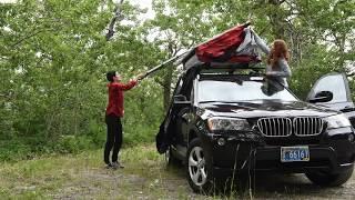 Yakima SkyRise Rooftop Tent Set-Up Time Lapse