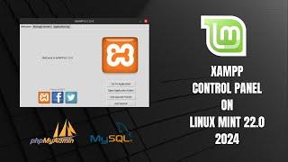 How to Create a Launcher for XAMPP CONTROL PANEL | LINUX MINT 22.0 | 2024