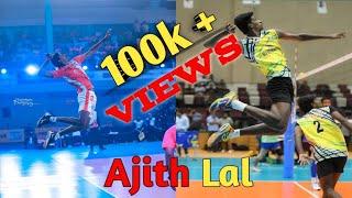 Ajit lal best spikes|whatsapp status |volleylife|volleyball shots|monster of vertical jump