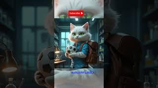 Ambulance of Terror: A Sci-Fi Mutation #cat #cute #kitten #aicat