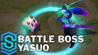 Battle Boss Yasuo Skin Spotlight - League of Legends