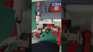 Introduction for CSH005 key cutting machine, for Tibbe key, safe key, moetice key, padlock key etc.