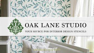 Wall Stencils | Oak Lane Studio