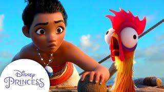 Moana's Funniest Moments | Disney Princess