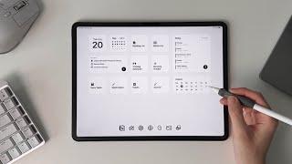 My Productive iPad Home Screen Setup