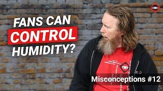 Misconception: Crawl Space Foundation Fans Can Control Humidity