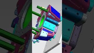 Plastic Kettle Body Injection Mold Structure Design