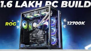 ULTIMATE VALUE PC BUILD! | 1.6 Lakh Gaming And Editing PC Build | i7 12700k