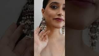 Antique Elephant Jhumkas with Pearl Drops  | Elegant & Royal Jewellery | UB Jewellery