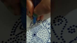 Try, erase, learn!️ #drawing #dotpainting #try #eraser #learning #illustration #penandink