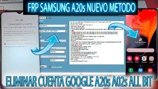 FRP SAMSUNG A20s QUITAR CUENTA GOOGLE NUEVO METODO EDL A207 FUNCIONAL PARA A02s QUALCOM NCK