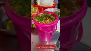 Top Bucket Biryani #hyderabad #shorts #biryani #food #telugu #viral