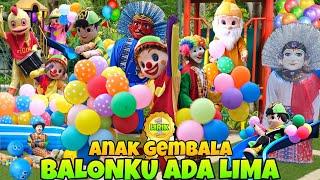 NEW 2024 ‼️ LIRIK LAGU BALONKU ADA LIMA SPECIAL LIRIK LAGU SELAMAT ULANG TAHUN BADUT DAN ONDEL ONDEL