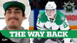 Dallas Stars forward Mason Marchment details recovery from facial injury