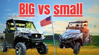 TRACTOR SUPPLY Side By Side BATTLE.  IS BIGGER BETTER?