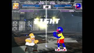 JoyStick (pg3d) MB#44 homer simpson VS grover