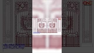 2 mẫu Cổng cnc đẹp | Thuviencnc.vn #shorts