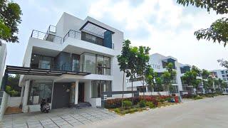 Beautiful & Fully Furnished 3BHK Duplex Villa For Sale in Hyderabad Gated Community