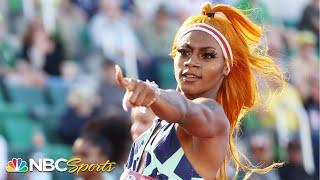 Sha'Carri Richardson runs away with 100m semifinal at Olympic Trials | NBC Sports