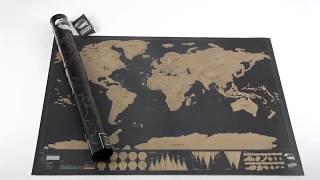 Luxury World Traveller Scratch Map