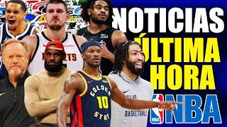 Butler AVISA  Lebron ⌛ Suns EXPLOTAN  VUELVE Davis ??  Jokic NO CONFIA  ULTIMA HORA NOTICIAS NBA