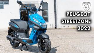 Peugeot StreetZone 50 2022 Scooter Walkaround, Starting Sound, All Details