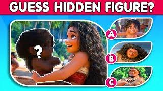  Can You Guess the Hidden Image from Disney’s Moana, Rapunzel & Mirabel? 