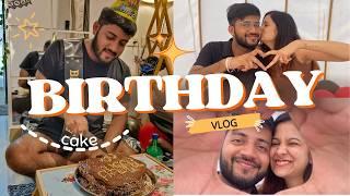 *I Baked a Cake* Celebrating FIRST Birthday Together | Birthday Vlog | Chillbee