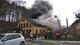 Radeberg: Großbrand auf der Talstraße - LAUSITZWELLE