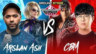 Arslan Ash (Nina) VS CBM (Jin) - Group Stage - Tekken World Tour 2024