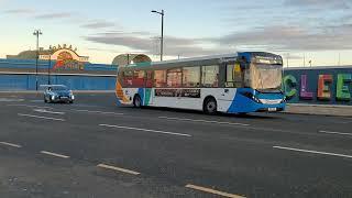 Buses in Grimsby & Cleethorpes (11/12/2023)