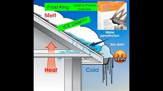 Frost King - Roof & Gutter De-icing Cable. Install & Overview