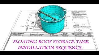 HOW TO MAKE API 620, API 650- FLOATING ROOF STORAGE TANK INSTALLATION