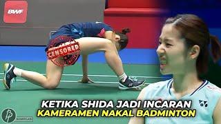 Shida Jadi Korban Lagi..!! Kameramen Badminton ini Tau Banget Cara Bikin Penonton Betah