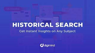 Digimind Historical Search