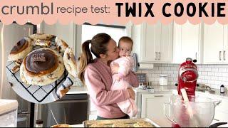 Let's Test Crumbl's Twix Cookie Recipe!